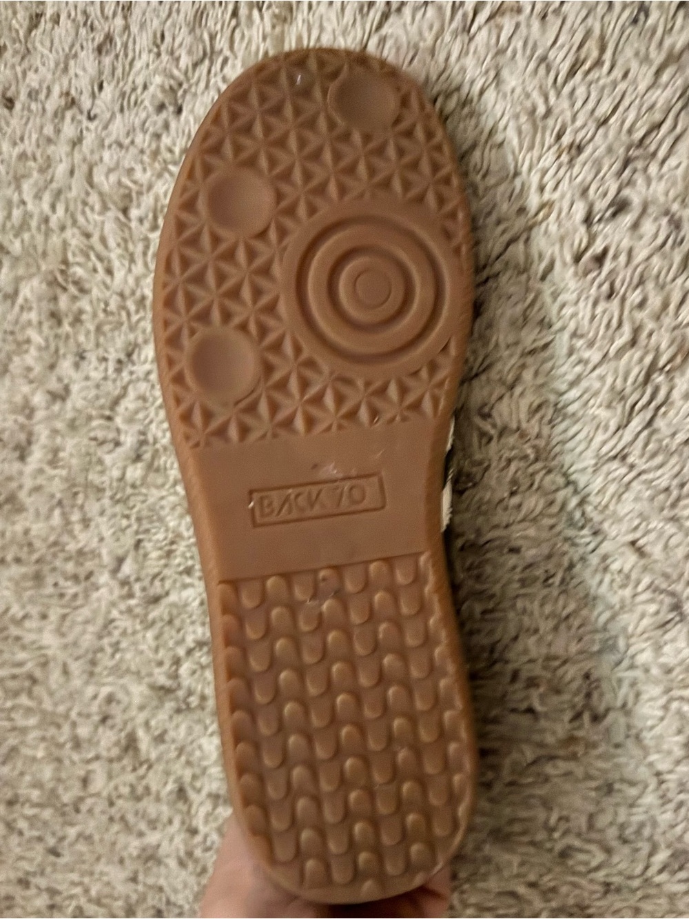 BACK 70 Women's Olive Green Athletic Sneakers with White Accents sz 39 - Picture 6 of 8